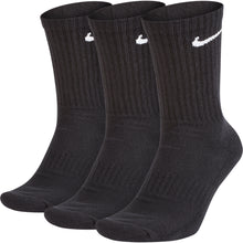 Load image into Gallery viewer, Nike Everyday Cushioned 3-Pack Mens Crew Socks - 010 BLACK/WHITE/XL
- 1