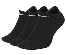 Load image into Gallery viewer, Nike No Show 3-Pack Mens Trainning Socks - 010 BLACK/WHITE/L
- 2