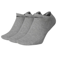 Load image into Gallery viewer, Nike No Show 3-Pack Mens Trainning Socks - Grey/Black/L
- 1