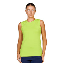 Load image into Gallery viewer, Sofibella UV Colors Womens Sleeveless Tennis Shirt - Teddy/2X
- 5