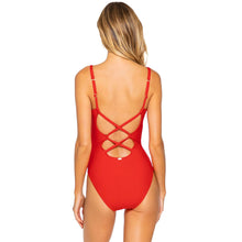 Load image into Gallery viewer, Sunsets Veronica One Piece Womens Scarlet Swimsuit
- 2