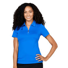 Load image into Gallery viewer, Sofibella Golf Colors Womens SS Golf Polo - Ocean/2X
- 7
