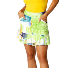 Load image into Gallery viewer, Sofibella Golf Colors 17in Womens Golf Skort - Painted Abstrac/2X
- 28