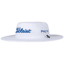 Load image into Gallery viewer, Titleist Tour Aussie Sun Mens Golf Hat 1 - White/Royal 14r
- 3