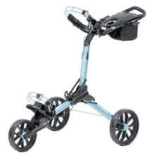 Load image into Gallery viewer, Bag Boy Nitron Auto-Open Pushcart - Ice Blue/White
- 10