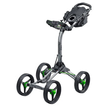 Load image into Gallery viewer, Bag Boy Quad XL Golf Push Cart - Gray/Lime
- 1