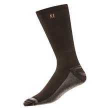 Load image into Gallery viewer, FootJoy ProDry Mens Crew Golf Socks 22 - Brown/LRG 8-12
- 2