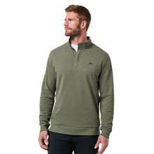 Load image into Gallery viewer, TravisMathew Cloud 2.0 Mens Golf 1/4 Zip - Dark Olive/XXL
- 9