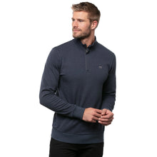 Load image into Gallery viewer, TravisMathew Cloud 2.0 Mens Golf 1/4 Zip - Hthr Blue 4hbl/XXXL
- 3