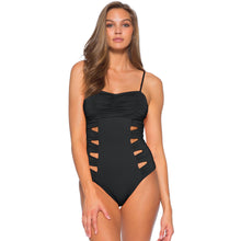 Load image into Gallery viewer, Soluna Swim Clear Skies Black 1PC Womens Swimsuit - Black/L
- 1