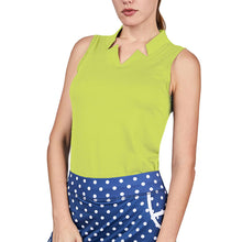 Load image into Gallery viewer, Sofibella Golf Colors Sleeveless Womens Golf Shirt - Citrus/2X
- 3