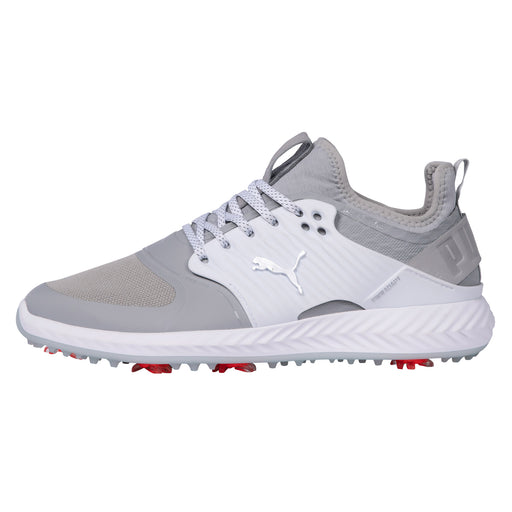 Puma Ignite PWRAdapt Caged Mens Golf Shoes - 13.0/HR GREY/WHT 01/D Medium
