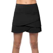 Load image into Gallery viewer, Lucky in Love Scallop 15.75in Womens Golf Skort - BLACK 001/XL
- 1