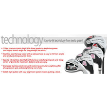 Load image into Gallery viewer, Tour Edge HT Max-J Junior Red Right Hand Irons
- 9