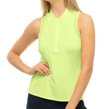 Load image into Gallery viewer, Lucky in Love My Favorite Zip Womens Golf Tank Top - LEMON FROST 718/XL
 - 7