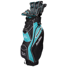 Load image into Gallery viewer, Tour Edge Moda Silk Womens Complete Golf Set - Blk/Lt Blue/Right Hand Reg
- 1