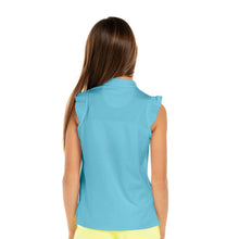 Load image into Gallery viewer, Lucky in Love Pleat Me Up Girls SL Golf Polo
- 4