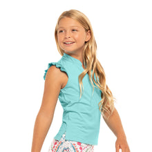 Load image into Gallery viewer, Lucky in Love Pleat Me Up Girls SL Golf Polo
- 8