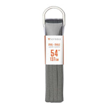 Load image into Gallery viewer, Sof Sole Athletic Oval 54in Laces - Grey/54
- 2