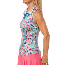 Load image into Gallery viewer, Scratch Seventy Erin Print Womens SL Golf Polo - Floral/L
- 1