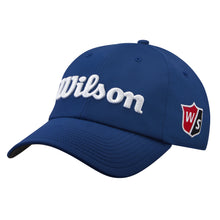 Load image into Gallery viewer, Wilson Pro Tour Mens Golf Hat - Navy/White
- 7