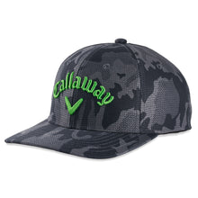 Load image into Gallery viewer, Callaway CG Tour Junior Golf Hat 1 - Blk Camo/Grn
- 2