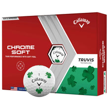 Load image into Gallery viewer, Callaway Chrome Soft Truvis Golf Balls - Dozen - Wht/Shamrock
- 3