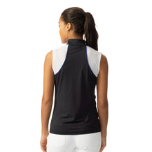 Load image into Gallery viewer, Daily Sports Maja Navy Womens Sleeveless Golf Polo
- 2