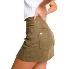 Load image into Gallery viewer, Calliope NYM Cheville Army Green Womens Golf Skort
- 2
