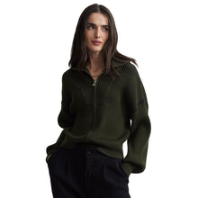 Load image into Gallery viewer, Varley Carmen Knit Womens Jacket - Dark Olive/M
- 3