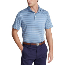 Load image into Gallery viewer, RLX Ralph Lauren Ltwt Af Channel Blu Men Golf Polo - Channl Blu Mult/XL
 - 1