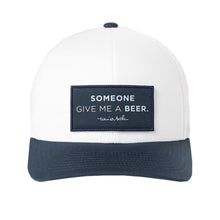 Load image into Gallery viewer, TravisMathew Barfly Mens Golf Hat - White/Navy 1wnv/One Size
- 6