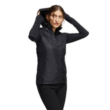 Load image into Gallery viewer, Adidas Hybrid Quilted Black Womens Golf Jacket
- 3