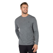 Load image into Gallery viewer, TravisMathew Play List Mens Long Sleeve Shirt - Hthr Grey 9hgr/XXL
- 1