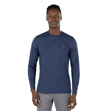 Load image into Gallery viewer, TravisMathew Play List Mens Long Sleeve Shirt - Hthr Navy 4hnv/XXL
- 3