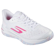 Load image into Gallery viewer, Skechers Viper Court Pro Womens Pickleball Shoes - White/Pink/Blue/B Medium/11.0
- 15