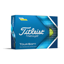 Load image into Gallery viewer, Titleist Tour Soft White Golf Balls - Dozen - Yellow
- 2