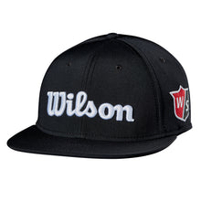 Load image into Gallery viewer, Wilson Tour Flat Brim Mens Golf Hat - Black/One Size
- 1