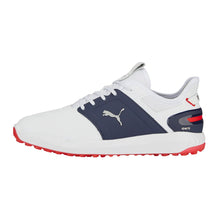 Load image into Gallery viewer, Puma Ignite Elevate Spikeless Mens Golf Shoes 1 - Wht/Silver/Navy/2E WIDE/13.0
- 3