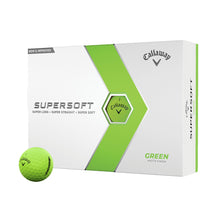 Load image into Gallery viewer, Callaway Supersoft Matte Golf Balls - Dozen 2024 - Green
- 1
