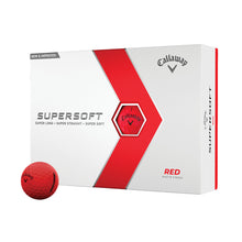Load image into Gallery viewer, Callaway Supersoft Matte Golf Balls - Dozen 2024 - Red
- 4