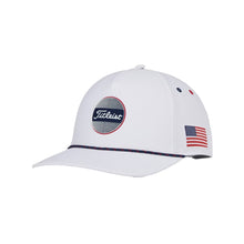 Load image into Gallery viewer, Titleist Boardwalk Rope Mens Golf Hat - Stars N Stripes/One Size
- 13