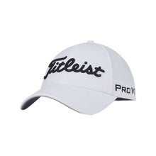 Load image into Gallery viewer, Titleist Tour Elite Mens Golf Hat - White/Black/L/XL
- 1