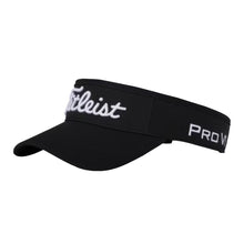 Load image into Gallery viewer, Titleist Tour Perf Staff Collection Mns Golf Visor - Black/One Size
- 1