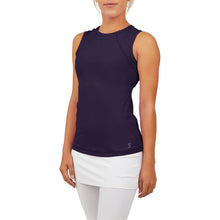 Load image into Gallery viewer, Sofibella UV Colors Womens Sleeveless Tennis Sh - Plum/2X
- 6