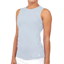 Load image into Gallery viewer, Sofibella UV Colors Womens Sleeveless Tennis Sh - Stone/2X
- 7