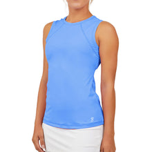 Load image into Gallery viewer, Sofibella UV Colors Womens Sleeveless Tennis Sh - Valley Blue/2X
- 10