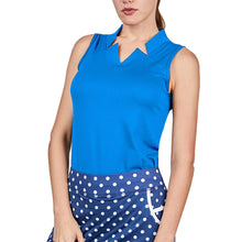 Load image into Gallery viewer, Sofibella Golf Colors Sleeveless Womens Golf Shrt - Ocean/2X
- 5