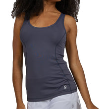 Load image into Gallery viewer, Sofibella UV Colors X Womens Tennis Tank - Grey/XL
- 17