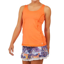 Load image into Gallery viewer, Sofibella UV Colors X Womens Tennis Tank - Nectarine/XL
- 20